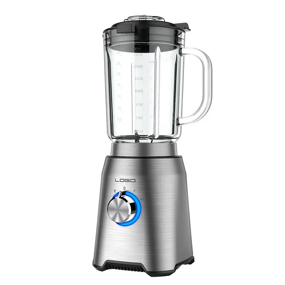 1000W Glass Jug Blender with 2 Speeds & Pulse for Smoothies, Juice & Ice Crushing, Includes Stainless Steel Coffee/Spice Grinder