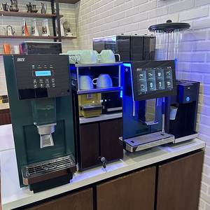 เครื่องชงกาแฟคาปูชิโน่แบบอัตโนมัติเต็มรูปแบบ พร้อมฟังก์ชั่นนมและหน้าจอสัมผัสขนาดใหญ่ - Product Image 1