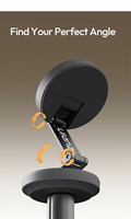 Trépied magnétique amélioré Ulanzi MT85 pour iPhone 17 16 15 Android, perche à selfie automatique pour smartphone, vlog, 150 cm