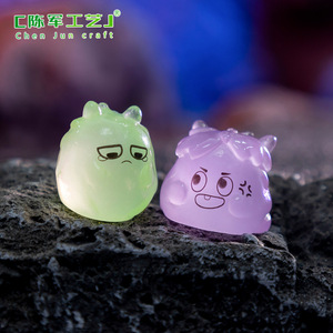 Nuevos Productos Transfronterizos Weij: Micropaisaje Luminoso de Monstruito, Lindos Accesorios Decorativos para Manualidades, Mini Halloween - Product Image 5