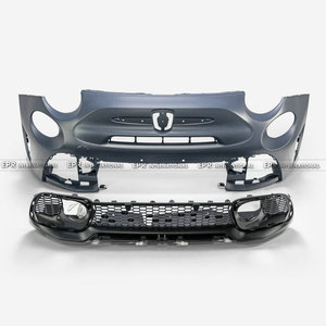 Pare-chocs avant en plastique PP pour Fiat 500 Abarth (pour EU 16-25 S4 Facelift) - 15+ modèles - Product Image 2