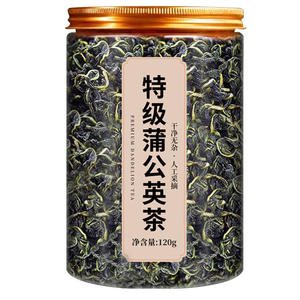 Raíz Entera de Diente de León Silvestre de Primera Calidad, Medicina Herbal China, Té de Diente de León Enlatado, Gran Cantidad 120g - Product Image 1