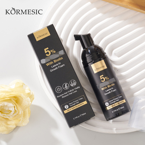 KORMESIC Marque Privée OEM 60ml Shampoing Mousse Croissance Capillaire à la Biotine Sans Rinçage Nourrissant Réparateur Anti-Pelliculaire Anti-Chute - Product Image 3