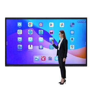 Tableau blanc interactif intelligent Hiseeview HT-86D 4K LCD infrarouge à 20 points tactiles, caméra 48MP, stylos magnétiques intelligents, Android OS, 1 an - Product Image 1
