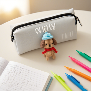 Kit de animales de ganchillo, hilo fácil para cachorro marrón, <span class=keywords><strong>muñeca</strong></span> <span class=keywords><strong>Amigurumi</strong></span>, juguetes de ganchillo DIY, Kit de artesaní<span class=keywords><strong>a</strong></span> hecha <span class=keywords><strong>a</strong></span> mano con Tutorial <span class=keywords><strong>paso</strong></span> <span class=keywords><strong>a</strong></span> <span class=keywords><strong>paso</strong></span> - Product Image 4