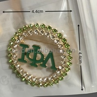 Neue Iota Phi Lambda Gold-Brosche mit griechischen Buchstaben, Sorority-Anstecknadel, Party-Geschenk für Mädchen, Weihnachtsdekoration, Großhandel, individuell anpassbar