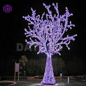 Lumière d'arbre en cristal LED étanche IP65 pour la décoration de Noël et d'Halloween, utilisation commerciale en extérieur - Product Image 3