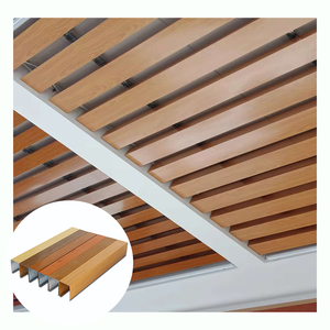 Màu Mở di động nhôm tùy chỉnh lưới Trần Hiện Đại dải kim loại trần không thấm nước trần giả 3 năm sơn tĩnh điện - Product Image 5