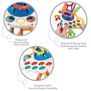 Nuevo Producto: Juguete Sensorial de <span class=keywords><strong>Pulpo</strong></span> <span class=keywords><strong>para</strong></span> Bebés, Esenciales <span class=keywords><strong>para</strong></span> Recién Nacidos, Sonajero de Silicona Educativo <span class=keywords><strong>para</strong></span> Bebés, Venta al Por Mayor - Product Image 4