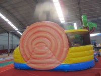 Château gonflable portable en PVC pour enfants Nova Rides, avec souffleur, idéal pour les locations événementielles