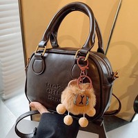 Sac à bandoulière en PU pour femme, style mode, avec surpiqûres, sac à main quotidien