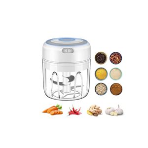 Multifunction 250ml Wireless Electric Garlic Crusher Portable Handheld Simple Operation Meat <b>Vegetable</b> Mini <b>Chopper</b> Sauce - Product Image 1