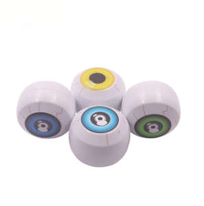 2026 Nuevo Diseño Personalizado con Logotipo, Molinillo de Hierbas de Zinc con Forma de Globo Ocular, 44mm, 3 Piezas, Molinillo de Hierbas Metálico para Tabaco, Tienda de Fumadores - Product Image 6