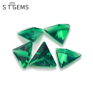 Loose 113# Green Synthetic <strong>Emerald</strong> Marquis Cut Nano <strong>Stone</strong> for Sale - Product Image 5