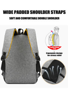 <span class=keywords><strong>Sac</strong></span> <span class=keywords><strong>à</strong></span> <span class=keywords><strong>Dos</strong></span> Scolaire et <span class=keywords><strong>Ordinateur</strong></span> Portable Unisexe Imperméable 2026 pour Étudiants, Ensemble 3 Pièces pour Hommes et Femmes - Product Image 4