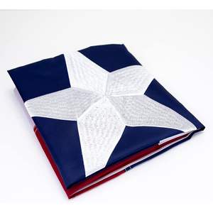 Bandera de Texas DB de 3x5 pies, de nailon, con estrellas bordadas, resistente, para colgar en exteriores. - Product Image 3