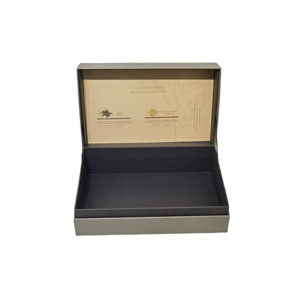 Bolsas de almacenamiento de logotipo personalizado con sello de lámina de oro duro de 3mm de espesor biodegradable Premium para bebidas de té y café hechas de cartón reciclado - Product Image 5