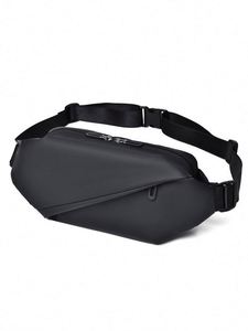 Échantillon gratuit, sortie d'usine, sac banane de sport imperméable en maïs pour hommes - Product Image 2