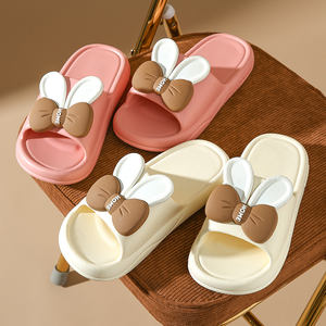 Toptan yumuşak sevimli karikatür terlik moda <span class=keywords><strong>bunny</strong></span> anime ayakkabı kadınlar için sandalet 2024 özel slaytlar terlik - Product Image 1