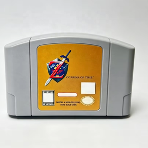 <span class=keywords><strong>Cartucho</strong></span> de Videojuego Retro Legend <span class=keywords><strong>of</strong></span> Zelda <span class=keywords><strong>Ocarina</strong></span> <span class=keywords><strong>of</strong></span> <span class=keywords><strong>Time</strong></span> para N64, Versión Estadounidense con Idioma Inglés - Product Image 1