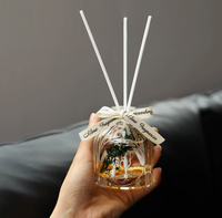 Coffret Cadeau Personnalisé d'Usine pour Festival : Bougie d'Aromathérapie Premium et Diffuseur à Bâtonnets pour Ambiance Prestigieuse, Idéal pour Mariage et Cadeau d'Accompagnement Intérieur