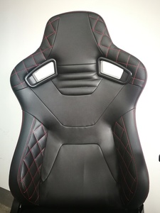Siège <span class=keywords><strong>baquet</strong></span> de course en cuir PVC Sièges baquets de voiture de luxe Chaise de jeu grande taille - Product Image 4