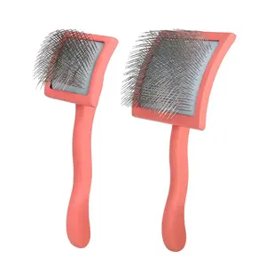 Cepillo de aseo para mascotas con mango de madera, peines para perros, removedor de pelo, para gatos - Product Image 1