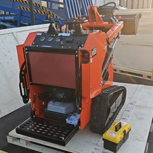 Мини-погрузчик с ковшом-грейфером, новый, с дизельным двигателем CE EPA, грузоподъемность 750 кг, 850 кг, 1 тонна, недорогой мини-погрузчик - Product Image 5