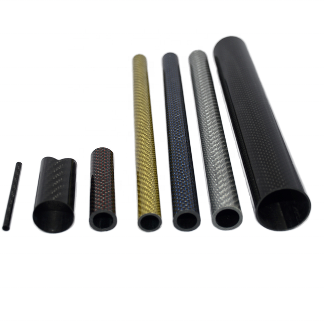 High Quality Customized Carbon Fiber Rod Carbon Fiber Tube for Sport and Industrial Applications