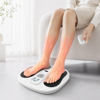 Masseur de pieds sans fil rechargeable TENS pour la thérapie musculaire, le soulagement de la douleur et l'utilisation à domicile, appareil TENS