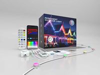 Sistema de Iluminación LED para Aleros con Control Inteligente para Decoración Exterior de Casas