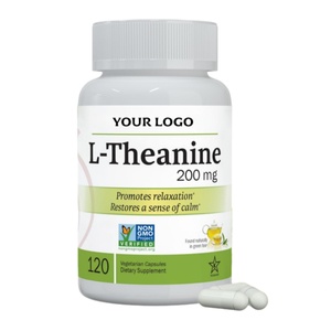 Capsules de L-théanine végétaliennes naturelles pour adultes, améliorent le sommeil, améliorent les fonctions cognitives, protègent les nerfs, soulagent le stress, antioxydant - Product Image 6