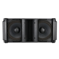 Sistema de Sonido de Alta Fidelidad con Altavoces Line Array Dobles de 10 Pulgadas, Cobertura de 500 m² para Iglesias, Mezquitas, Salas de Conciertos y Estadios, con 12 Subwoofers