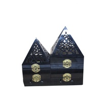 Nouveau design noir Offre Spéciale dubaï marché briquet à gaz brûleur d'encens