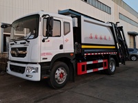 Camion compacteur de déchets Dongfeng D9 18 CBM de marque chinoise, camion de traitement des déchets à vendre