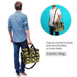 Aloha Hawaii Custom Print Lemon Large Insulated Lunch <b>Box</b> Leak Proof Waterproof Collapsible <b>Cooler</b> Lunch Bag for Camping - Product Image 6