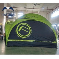 Dôme Gonflable Anti-UV, Tente Gazebo Imprimée par Transfert Thermique, Imperméable, Coupe-Vent, Installation Facile, Publicité Intérieure et Extérieure