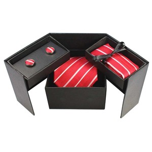 Direct Sales Business Gift High Quality Men'S <strong>Tie</strong> Polyester Woven Neck <strong>Tie</strong> <strong>Set</strong> - Product Image 3