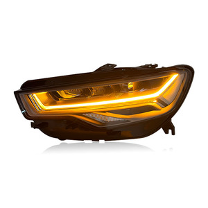 SJC Auto Modified Full <b>LED</b> Front for A6 C7 12-15 Upgrade Headlights Car Accessories <b>Lighting</b> System Play and <b>Plug</b> for A6 Le - Product Image 1