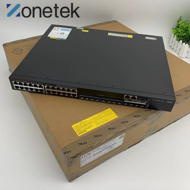 Brand New S5560X-30C-EI, H3C S5560X Switch, 24xGE/4x10GE SFP+/1xExpansion Slot in Stock