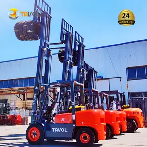 Forklift 4wd 2Ton 2,5 Ton 3 Ton 3,5 Ton Diesel Forklift Truck Fork Lift Loader dengan Harga Murah