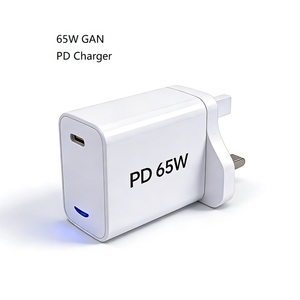 Cargador de 65 Watts, 20V, 3.25A, GaN, para Portátiles, Enchufe Europeo, <span class=keywords><strong>Tipo</strong></span> <span class=keywords><strong>C</strong></span>, Carga Rápida, para HP, Dell, Lenovo, Acer, Asus, <span class=keywords><strong>Apple</strong></span> - Product Image 2