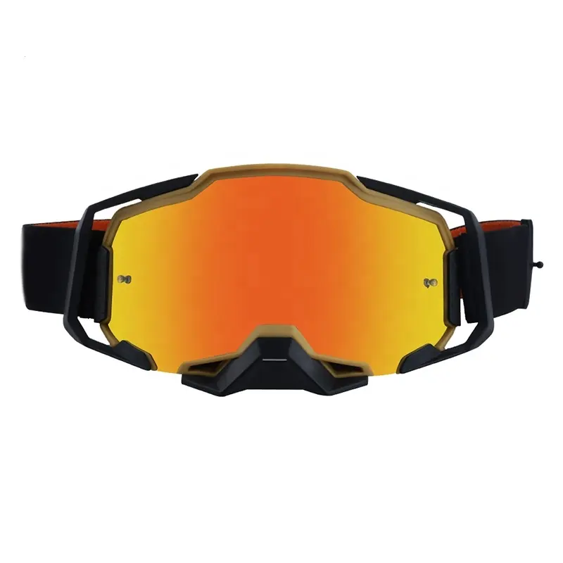 Custom Motorcycle Helmet Glasses Casco De Motocicleta Gear Anti Fog Motocross Goggles Eye Protective Tpu Frame Sport Sunglasses