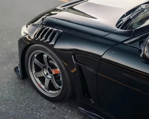 2013-2019 para <span class=keywords><strong>BMW</strong></span> Serie 3 F30 F35 <span class=keywords><strong>320i</strong></span> 330 340 actualización guardabarros de fibra de carbono apertura guardabarros ancho cuerpo Kit parachoques - Product Image 4