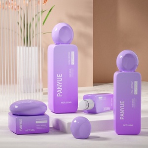 Gradient Macaron Colorful New Series 100ml/120ml Square Glass Bottles Set <strong>Empty</strong> Cosmetic Packaging - Product Image 5