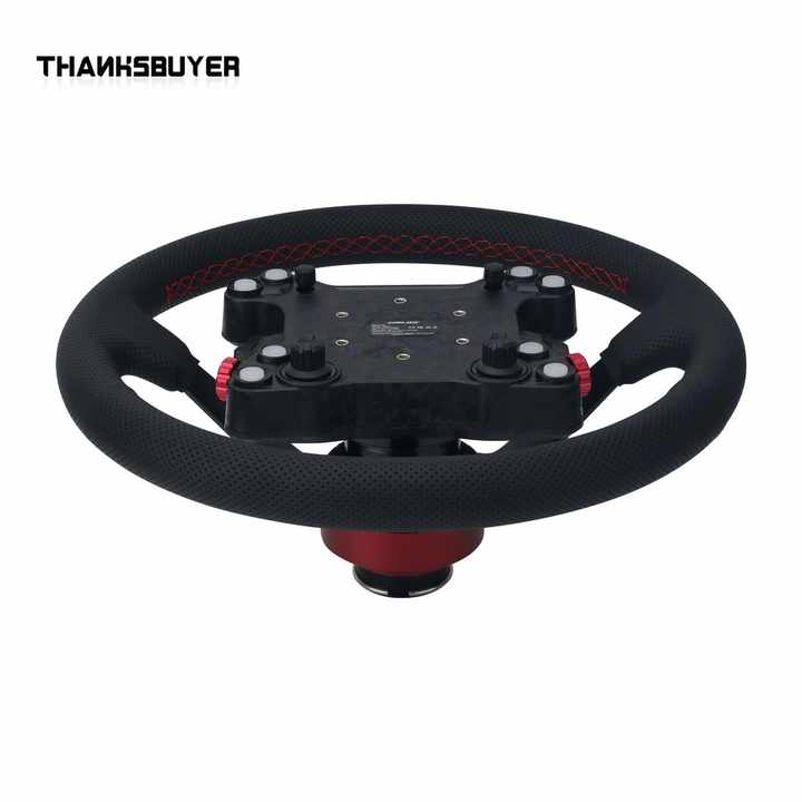 Simagic Rally Wheel Simagic Neo X-330R X-350W X-310G Leather Racing Wheel Classic Red Ring ...