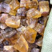 Pierre de cristal de fluorite brute naturelle pierre brute de cristal de fluorite jaune en gros