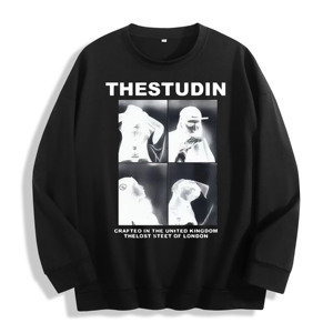 Thestudin <strong>London</strong> Graphic Crewneck <strong>Sweatshirt</strong>, US Warehouse, 6 Colors - Product Image 1