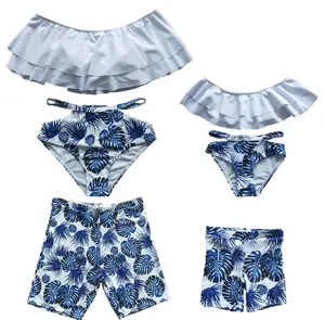 Factory sale cheap price Custom family suit bikinis swimsuit for whole family Swimwear Set