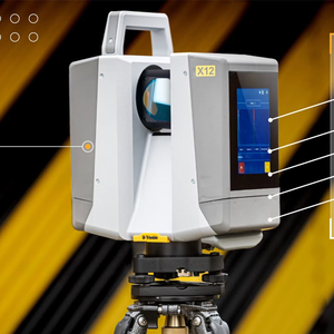 3D лазерный сканер Trimmble X12 секунд, сверхвысокая скорость, 2,2 миллионов точек, USB, промышленный инвентарный - Product Image 4